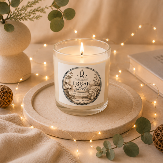Haven of Wicks - Fresh Sheets Candle 11oz